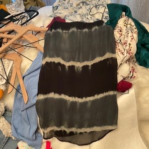 Rat & Boa tie dyed boho mini dress